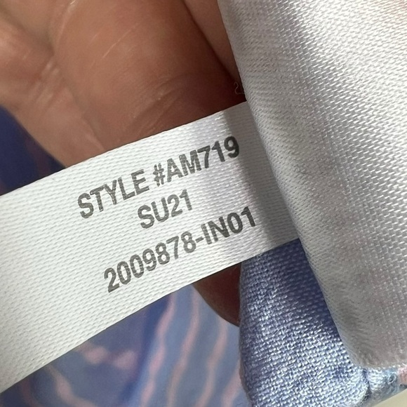 J.CREW Seersucker Lightweight Striped Long Sleeve Button Down Shirt Slim Large - Picture 7 of 10